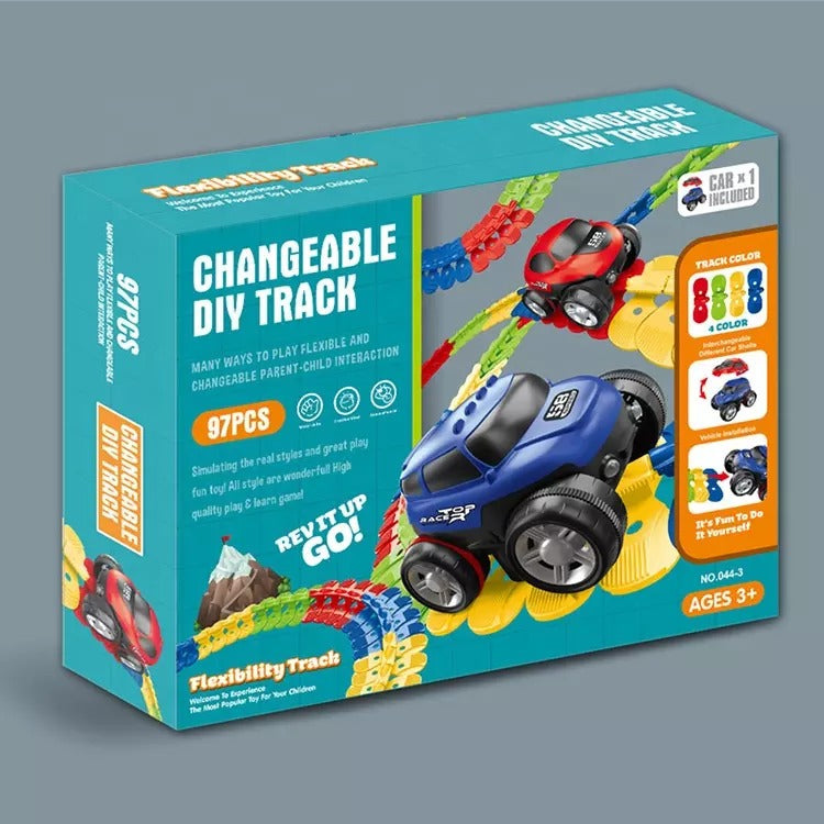 Flexible Track Play Set Car