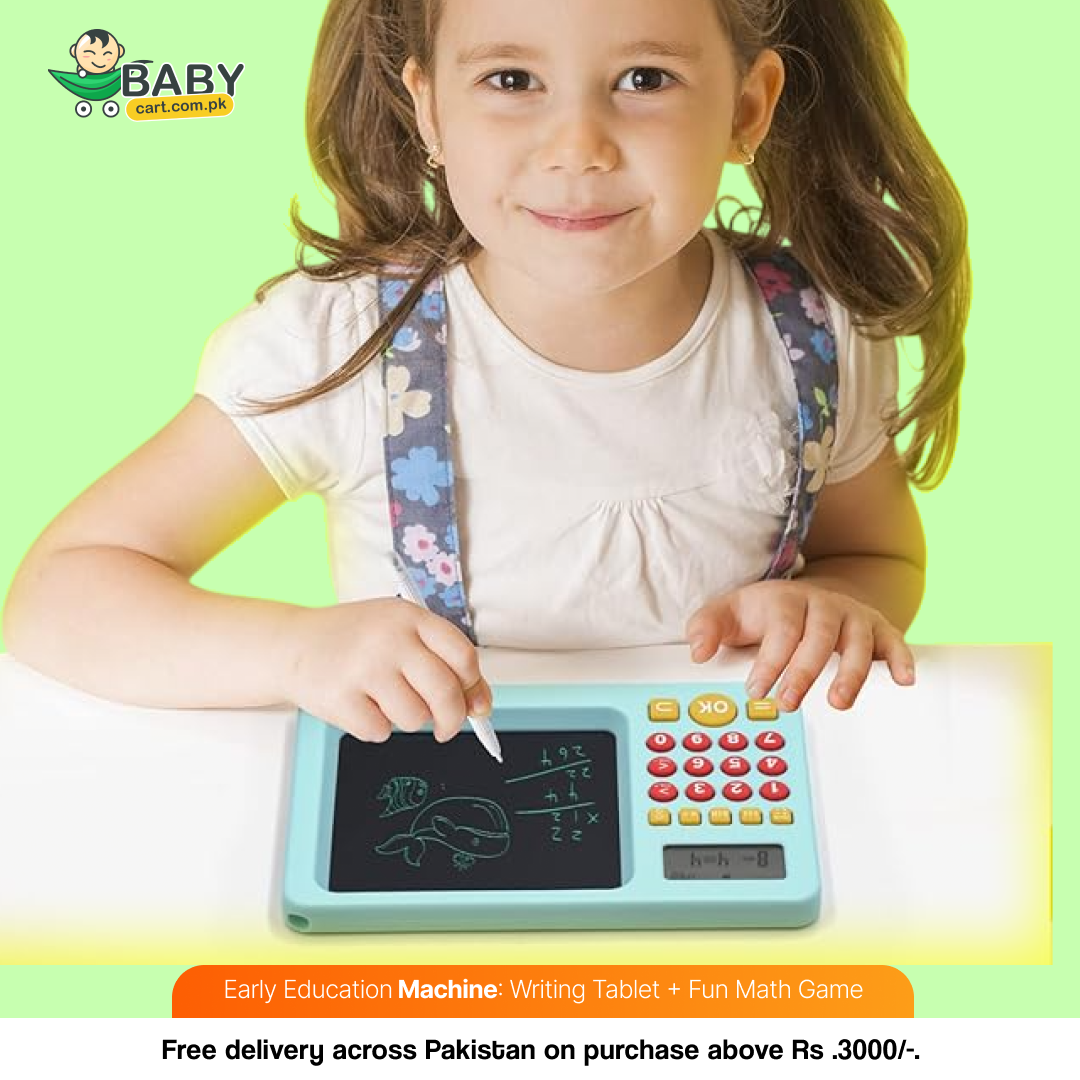 Early Education Machine: Writing Tablet + Fun Math Game