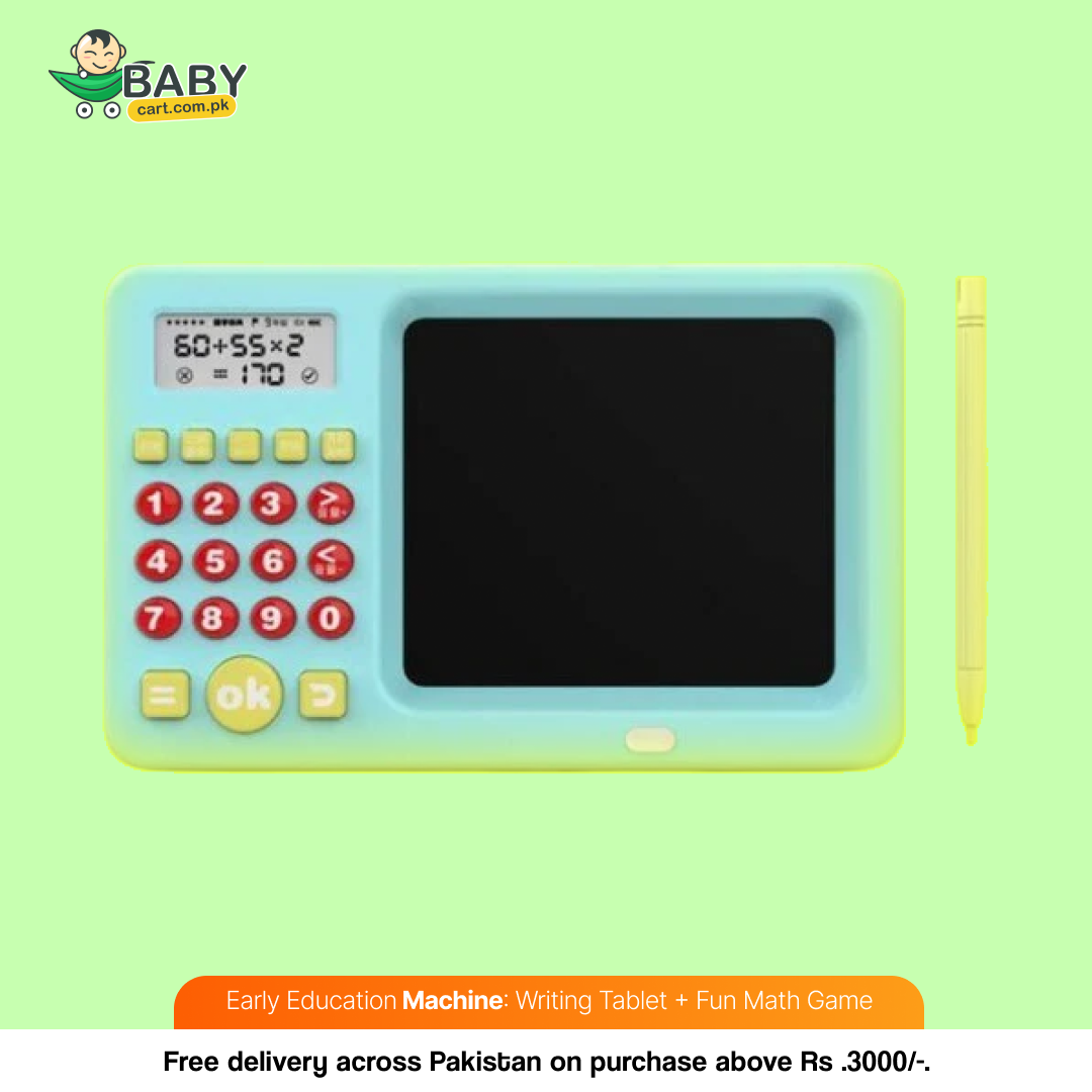 Early Education Machine: Writing Tablet + Fun Math Game