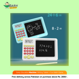 Early Education Machine: Writing Tablet + Fun Math Game