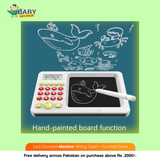 Early Education Machine: Writing Tablet + Fun Math Game