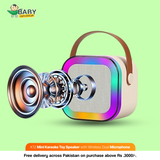 K12 Mini Karaoke Toy Speaker with Wireless Dual Microphone