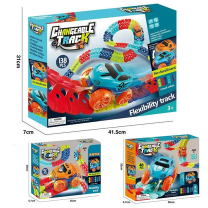 Flexible Track Play Set Car