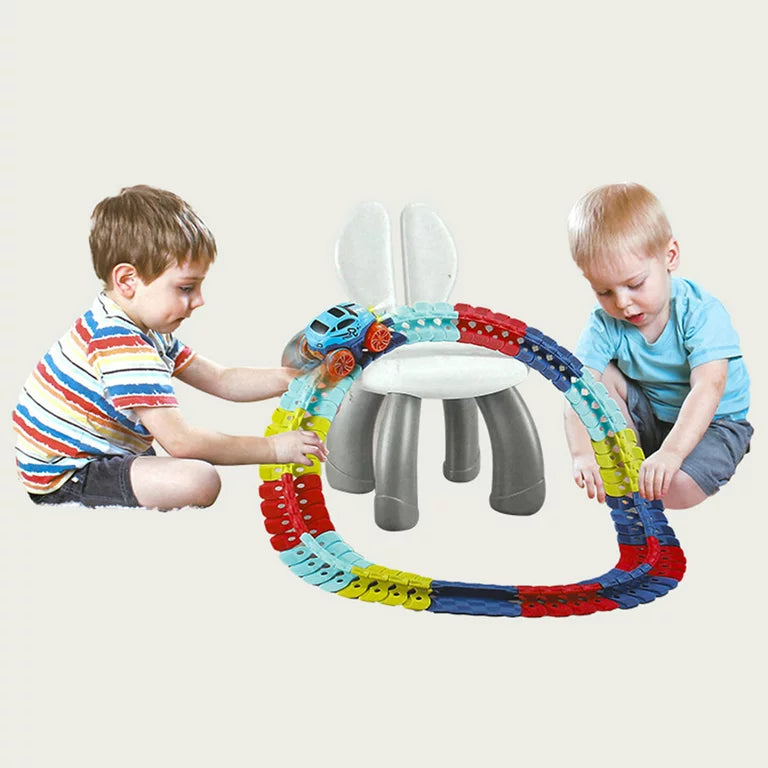 Flexible Track Play Set Car