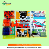 Activity Toy: 3D Screw Puzzle Box