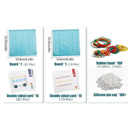 Rubber Band Pattern Board