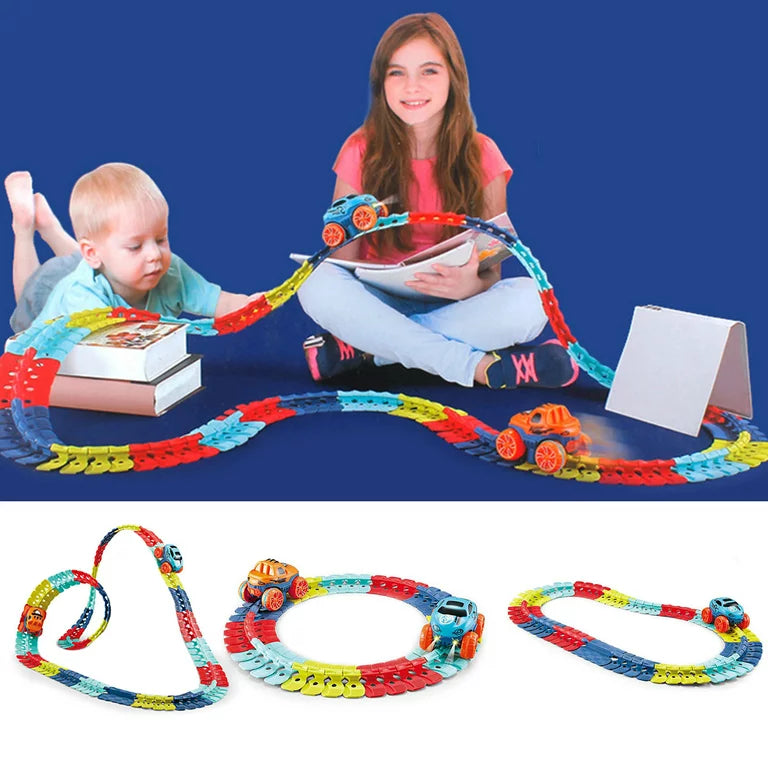 Flexible Track Play Set Car