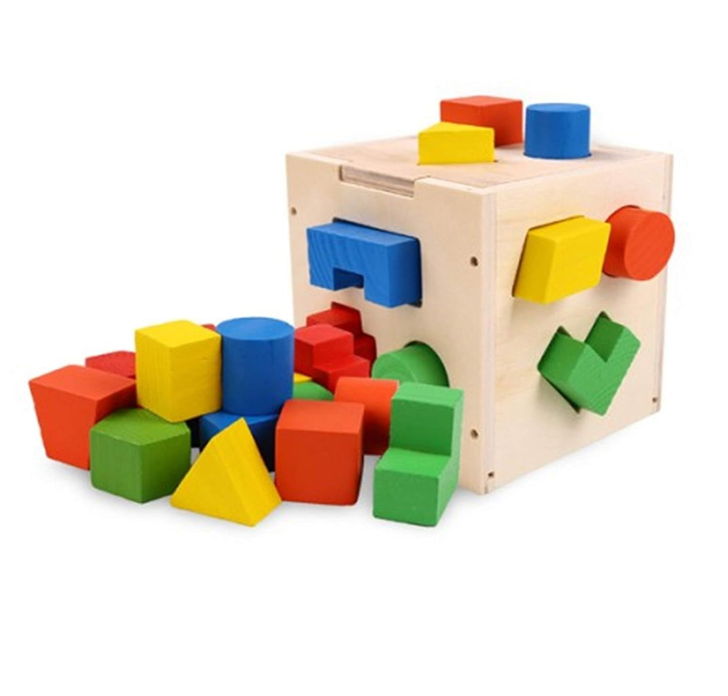 15 Hole Shape Intelligence Shape Box - Toys for Kids