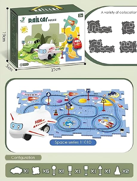 Rail Car Track Puzzle