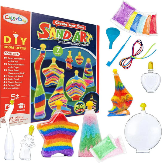 Create Your Own Sand Art - Color Day