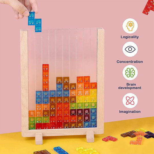 Tetris Blocks Kids Brain Teaser Puzzle Game