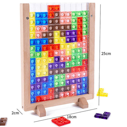 Tetris Blocks Kids Brain Teaser Puzzle Game