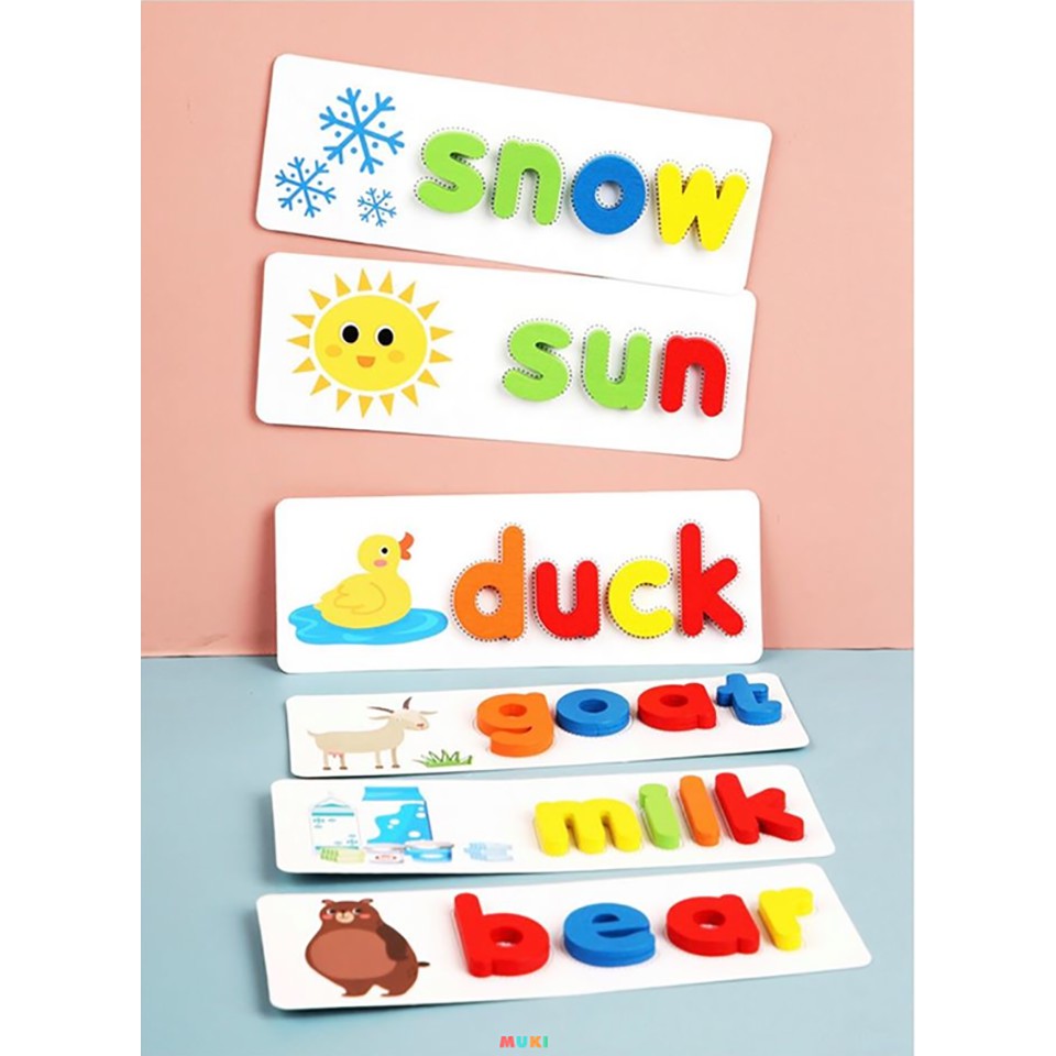 Wooden Toy: Spelling Game