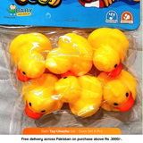 Bath Toy Chuchu Set - Duck Set 6 Pcs