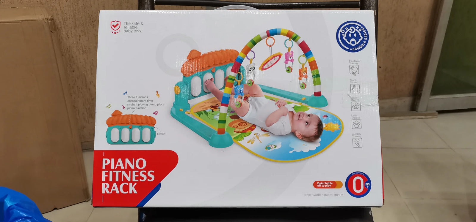 baby musical piano play mat