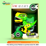 Metal Mechanical Soark Dinosaur with Sound & Lights for Kids