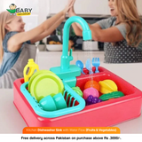 Kitchen Dishwasher Sink with Water Flow (Fruits & Vegetables)