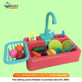 Kitchen Dishwasher Sink with Water Flow (Fruits & Vegetables)