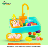 Kitchen Dishwasher Sink with Water Flow (Fruits & Vegetables)