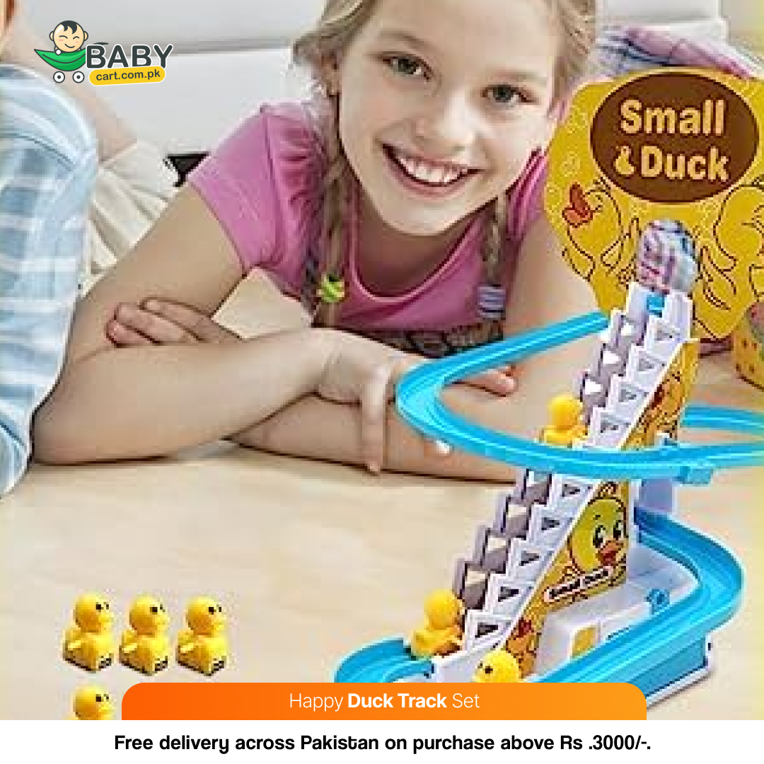 “Duck track toy for kids”