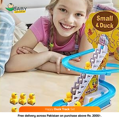“Duck track toy for kids”
