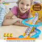 “Duck track toy for kids”