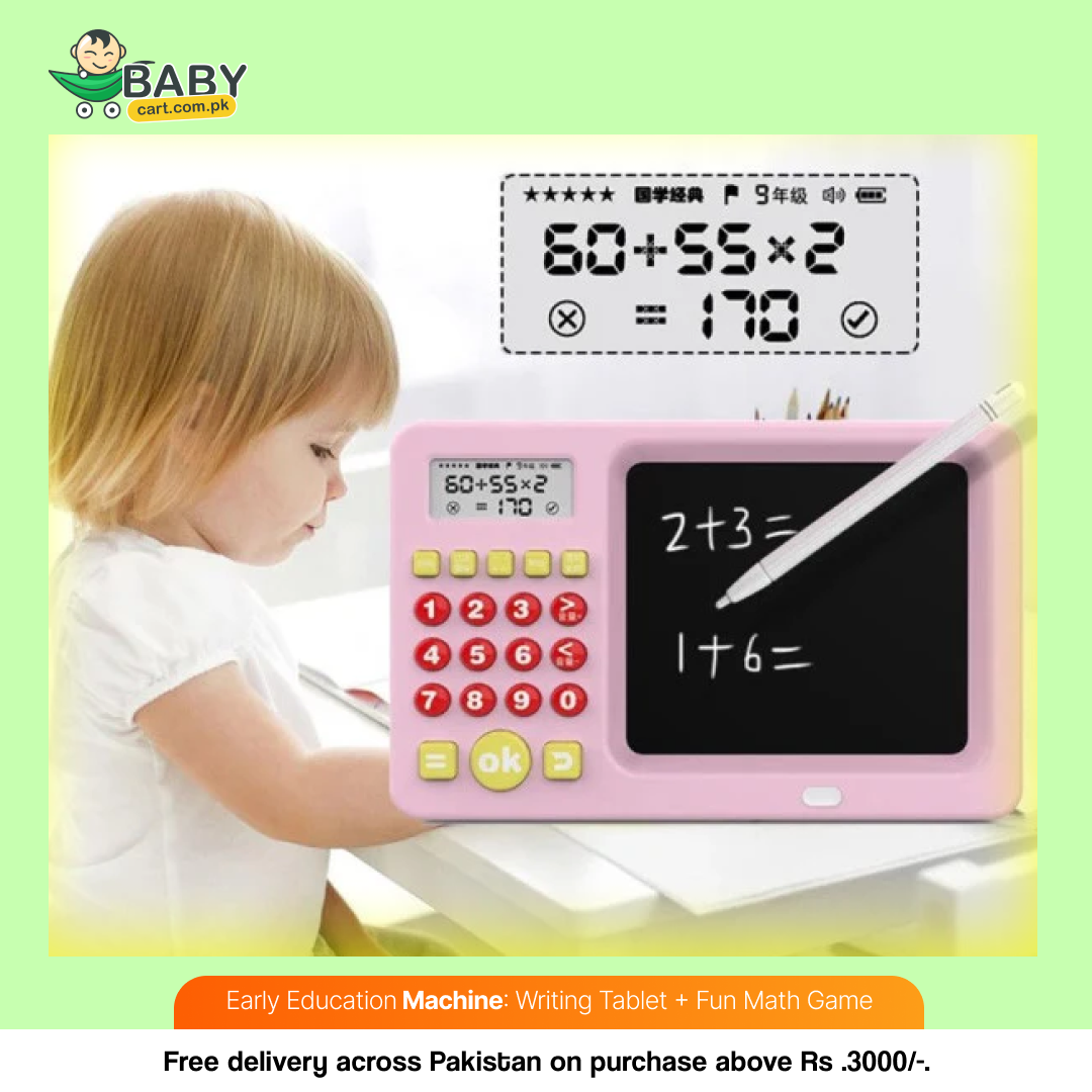Early Education Machine: Writing Tablet + Fun Math Game