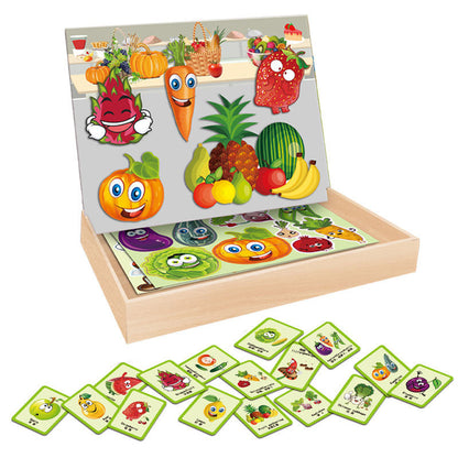 Educational Magnetic Puzzle – Learning Toy for Kids