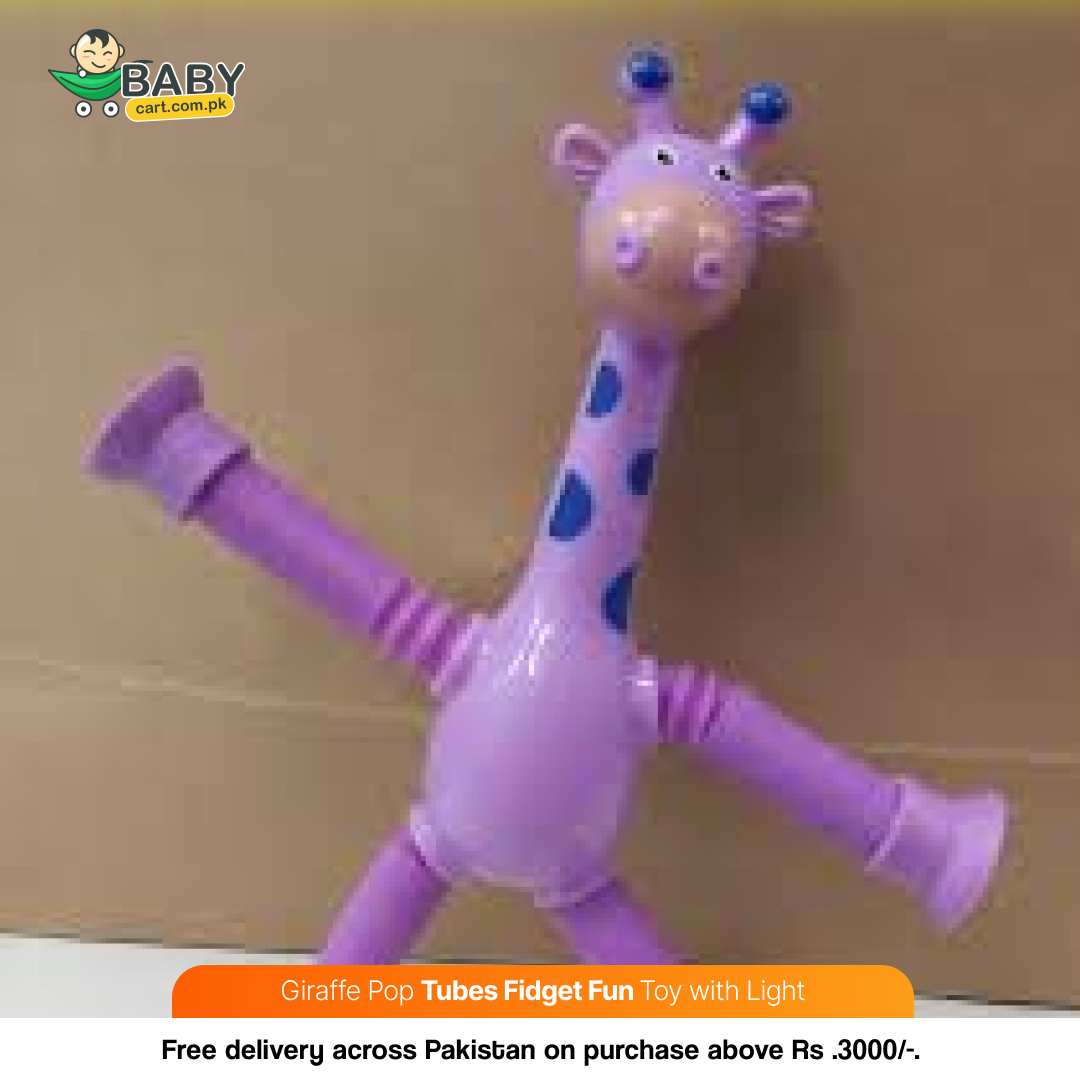 Giraffe Pop Tubes Fidget Fun Toy - Baby Toy