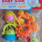 Rattle: Star Baby Rattle 4 Pcs