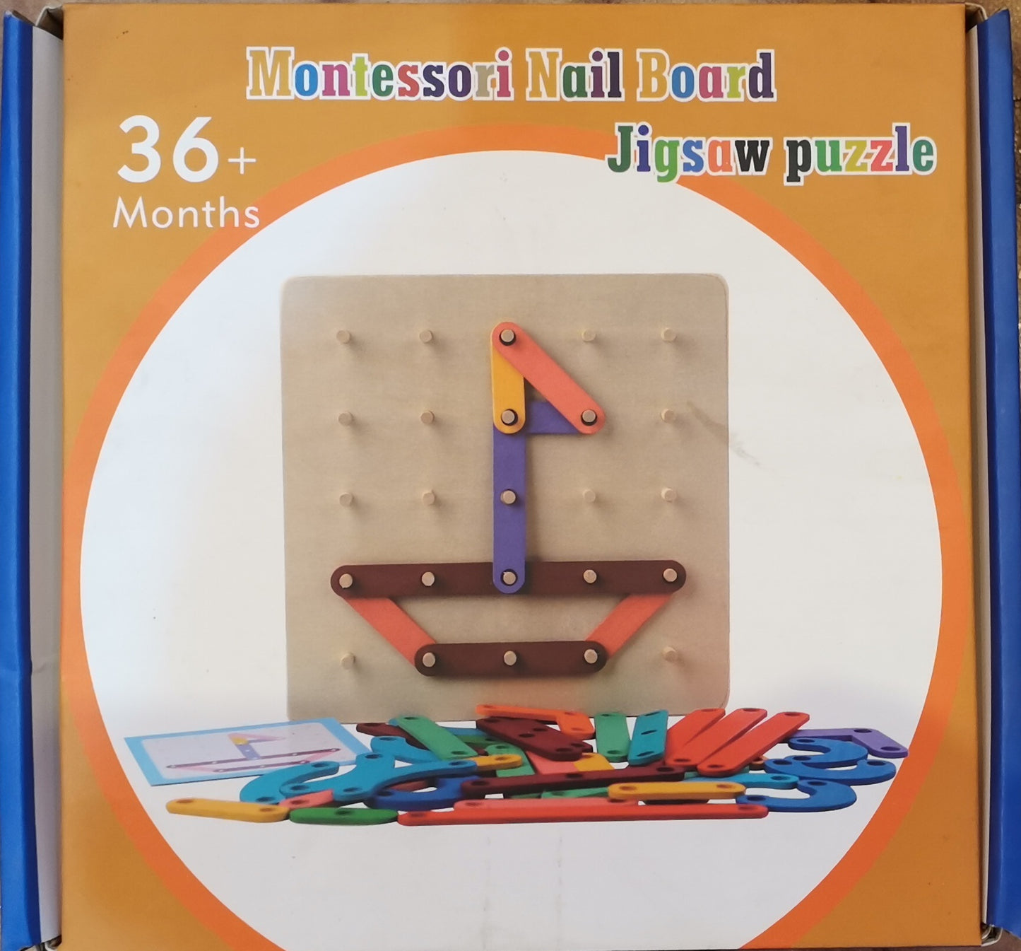Puzzles: Jigsaw Puzzle (Montessory Nail Board)