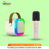 K12 Mini Karaoke Toy Speaker with Wireless Dual Microphone