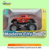 Modern City Die Cast Car Off Road