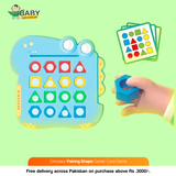 Dinosaur Pairing Shape Game: Card Game