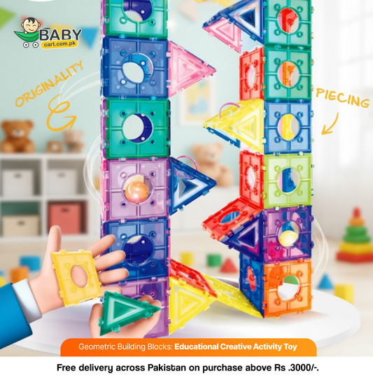 Geometric Building Blocks: Educational Creative Activity Toy
