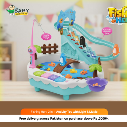 Fishing Hero 2 in 1: Activity Toy with Light & Music