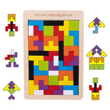 Wooden Puzzle: Intelligence Russian Wood Block