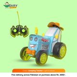 Crazy Jumping Tractor: Light & Music