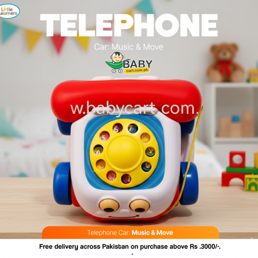 Telephone Toy Car: Music & Move – Interactive Toy Car for Kids