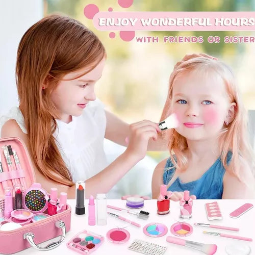 Washable Cute Makeup Kit for Girls – Safe & Fun Beauty Set for Kids