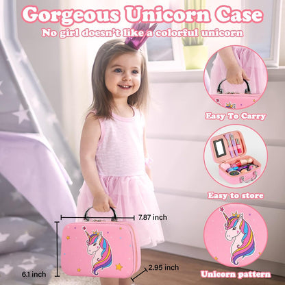 Washable Cute Makeup Kit for Girls – Safe & Fun Beauty Set for Kids