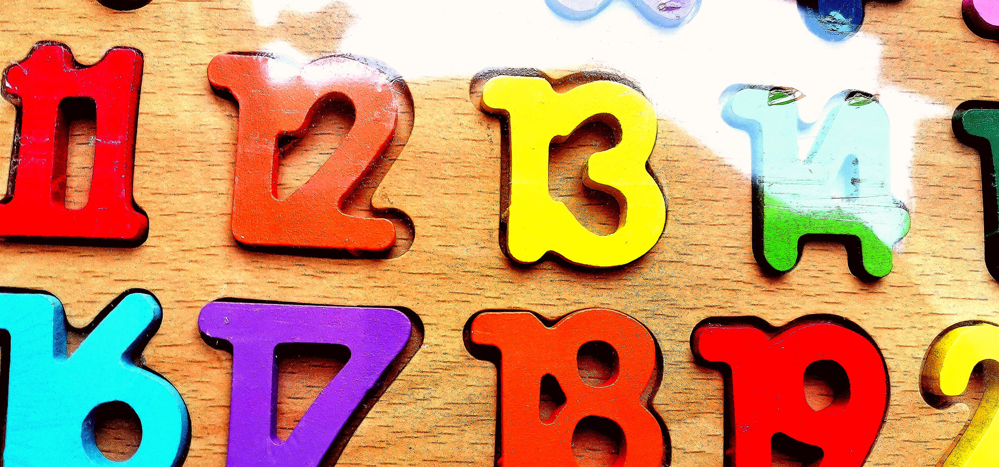 Wooden Counting Board 123 – Montessori Math Learning Toy for Kids