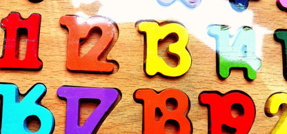 Wooden Counting Board 123 – Montessori Math Learning Toy for Kids
