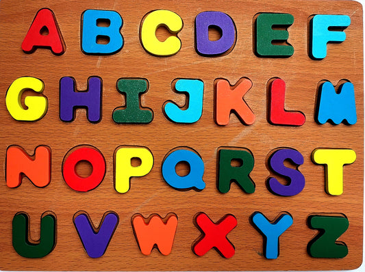 Wooden English Alphabets ABC – Educational Learning Toy for Kids
