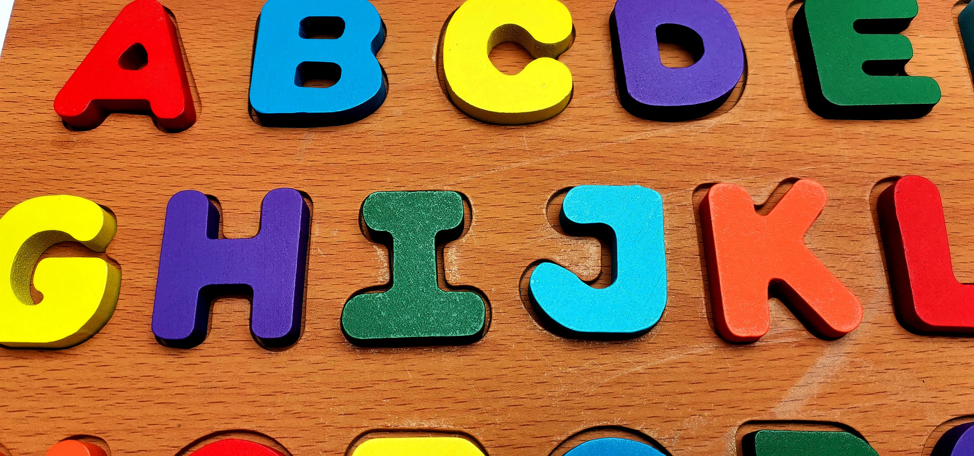 Wooden English Alphabets ABC – Educational Learning Toy for Kids
