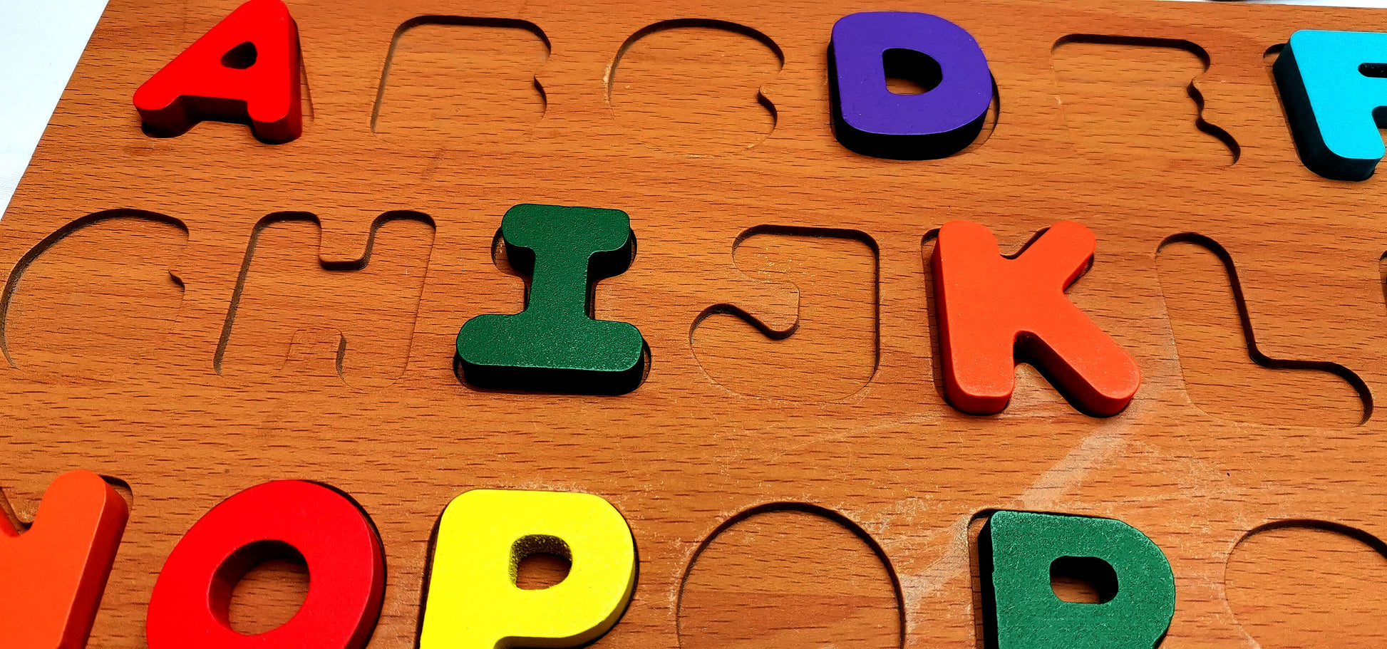 Wooden English Alphabets ABC – Educational Learning Toy for Kids