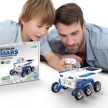 DIY Solar Mars Exploration Robot Car