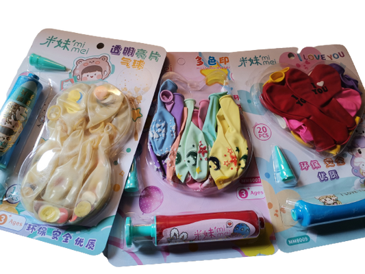 Ballon set with Pump