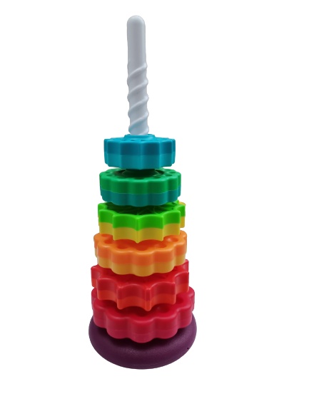 Learning Toys: Rainbow Tower