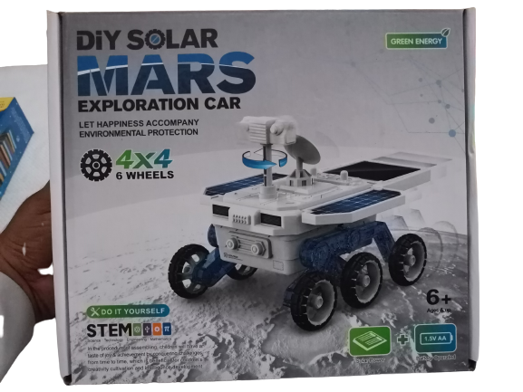 DIY Solar Mars Exploration Robot Car